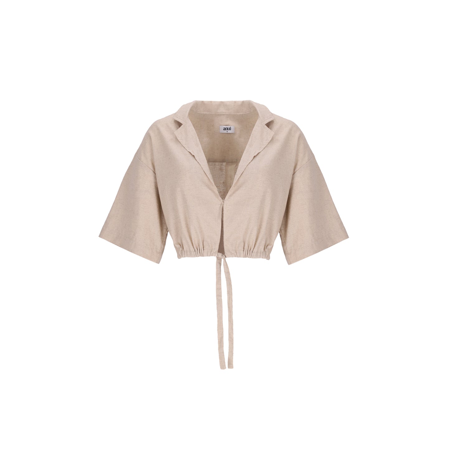Blusa Rosa del Desierto en Lino y Algodón - Colección Alma Mineral⁠
