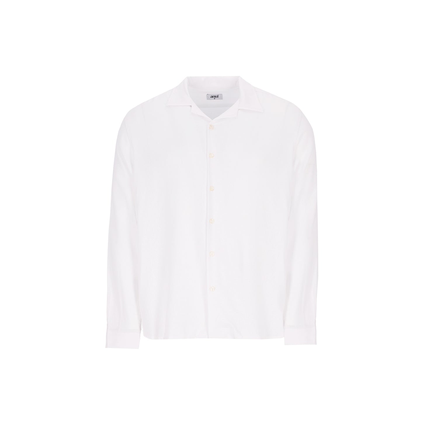⁠Camisa Ónix de Manga Larga en Rayón y Lino - Colección Alma Mineral