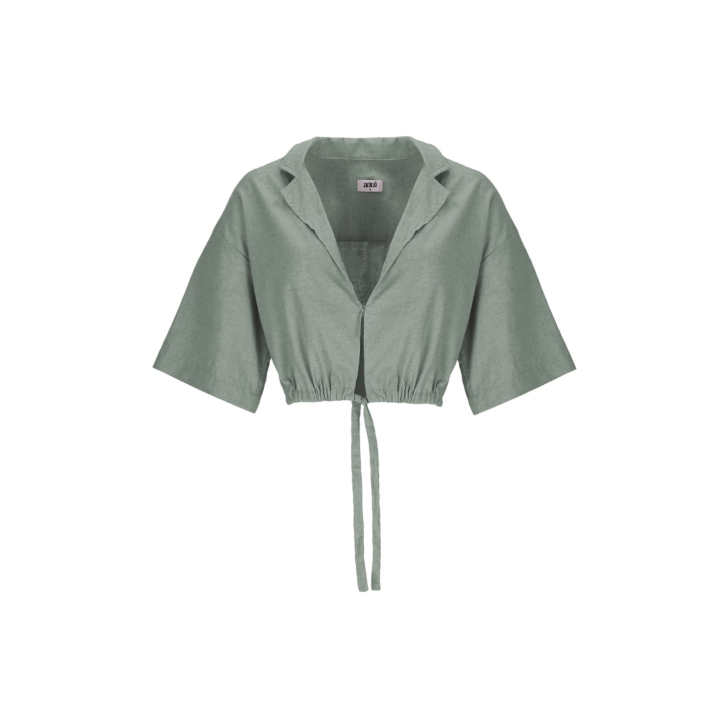 Blusa Rosa del Desierto en Lino y Algodón - Colección Alma Mineral⁠