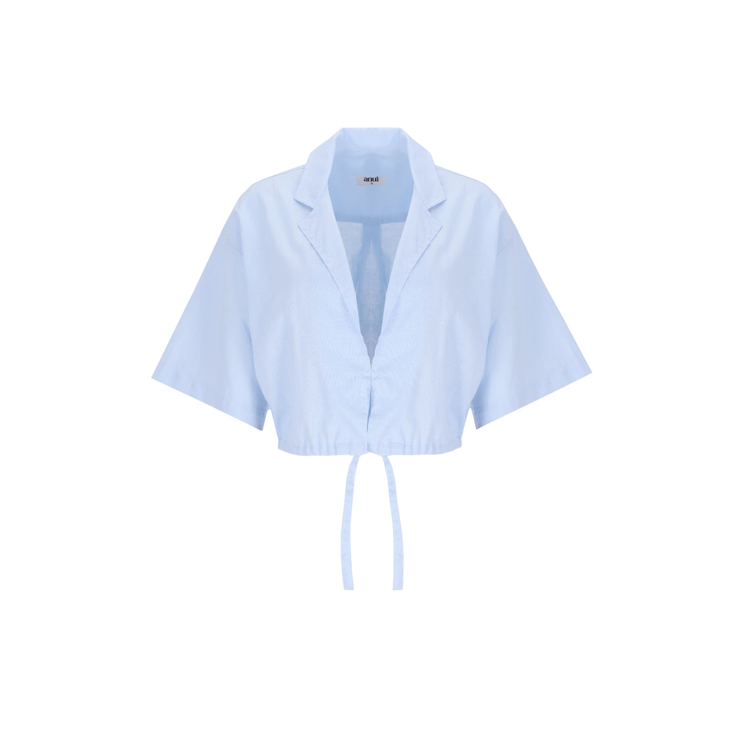 Blusa Rosa del Desierto en Lino y Algodón - Colección Alma Mineral⁠