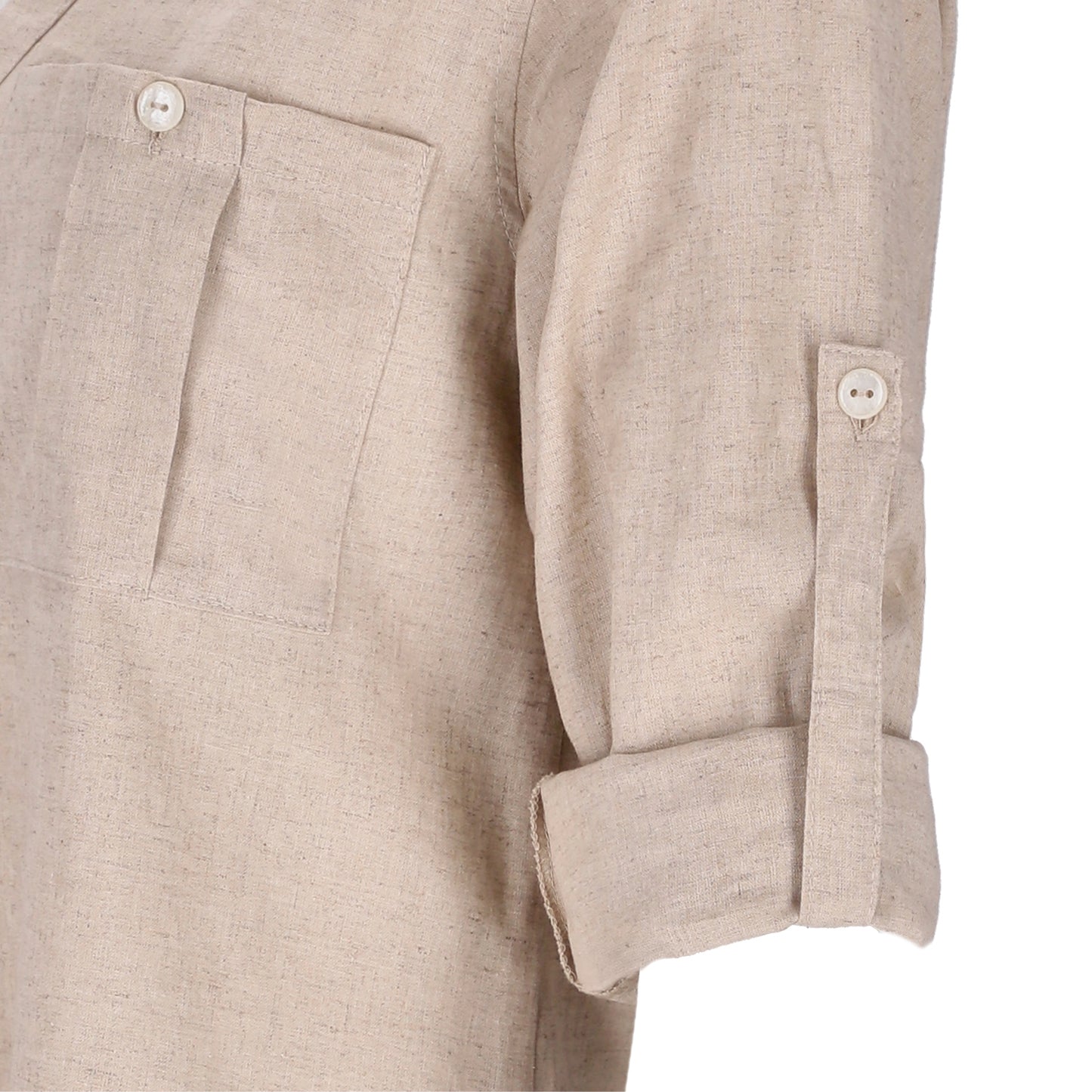 Camisa Galena en Lino y Algodón - Colección Alma Mineral