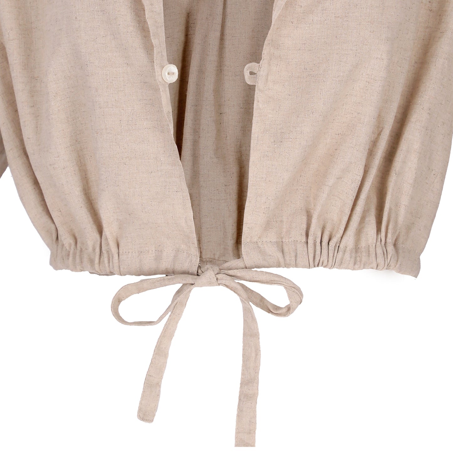 Blusa Rosa del Desierto en Lino y Algodón - Colección Alma Mineral⁠